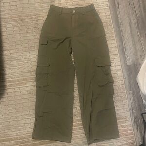 Cotton Candy Olive Wide Leg Pants